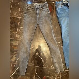 3 pairs of Zara Women's Skinny Jeans